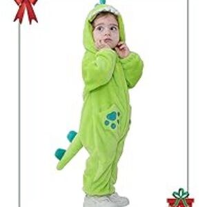 Green Dinosaur Onesie for Kids